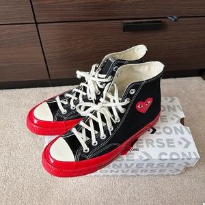 Converse x Comme des Garçons PLAY Chuck 70 High Top